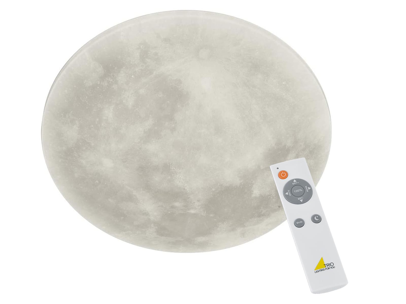 Trio Plafoniera LED Lunar 2000 lm bianco caldo fasi lunari regolabili Ø 40 cm