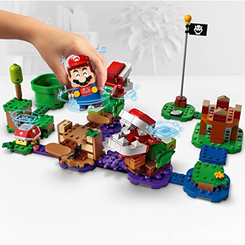 LEGO 71382 Super Mario Piranha-Pflanzen-Herausforderung – Erweiterungsset, Limonadendschungel, sammelbares modulares… – Bild 5