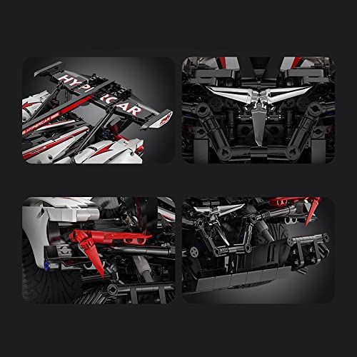 Number Apollo Ie Super Car Building Kit,4449/Pcs Moc Building Blocks For Adults And Teens,1:8 Rc Model Sports Car Sets, Cada Master C61053W Technology Bricks #TOP7