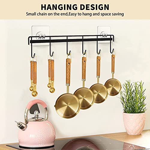 Measuring Cups And Spoons Set Of 8 Piece,Gold Measuring Cups With Hanging Chain And Wood Handle, Dry & Liquid Measuring Cups Sets For Cooking And Baking #TOP2