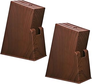 Hoement 2Pcs Suporte Facas Rack De Armazenamento De Plástico  