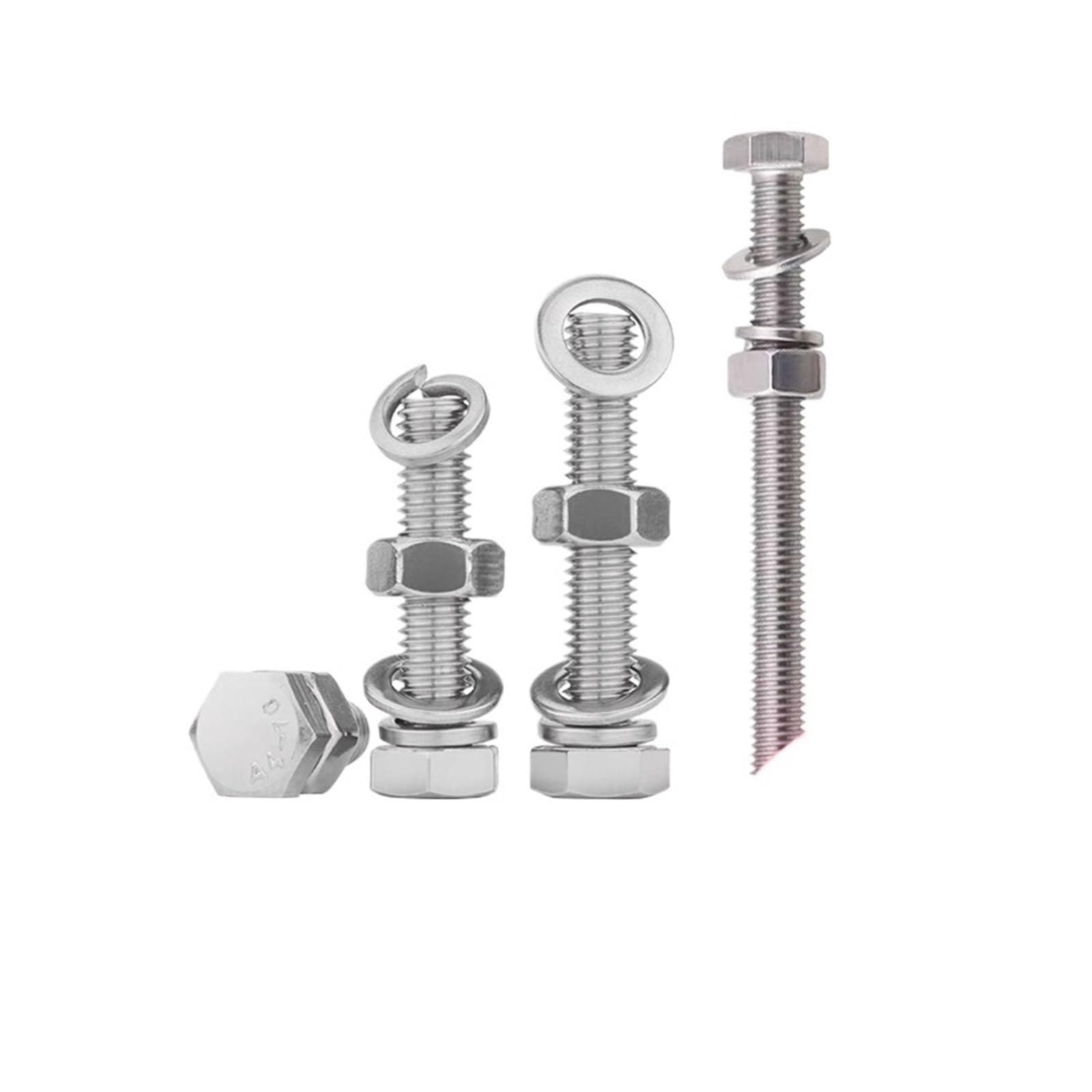 Set combinato di rondelle for dadi esagonali M6-M10 316SS