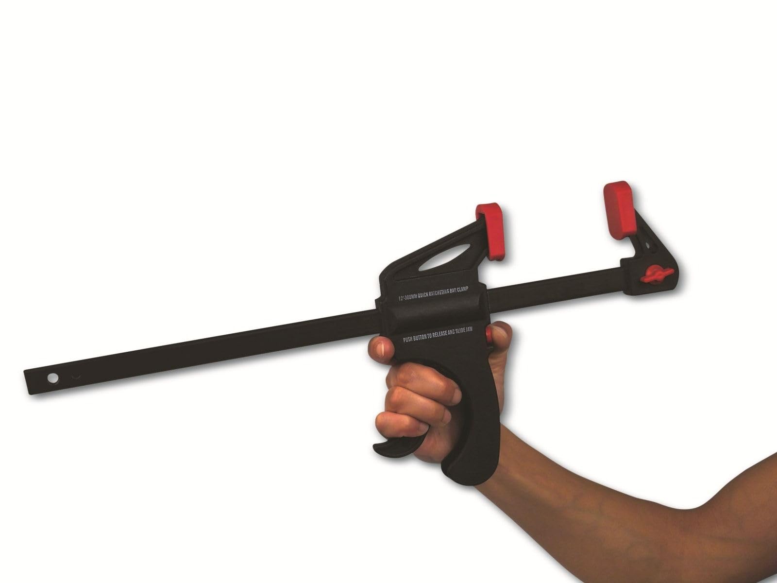 Brüder Mannesmann Tools M90304 uniwersalny zestaw zacisków szybkiego działania 4-częściowy