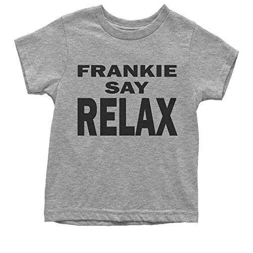 FerociTees Youth Frankie Say Relax Boys Girls T-Shirt Shirt Tshirt