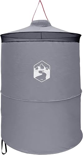 vidaXL Tente de toilette pop-up avec corde de suspension 