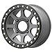 Kmc Atv Addict 2 Beadlock 14x7 4x137 et Satin Gray Wheel