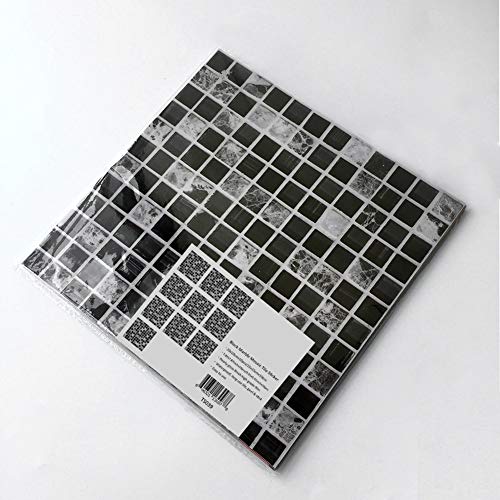 Pegatinas de pared impermeables y lavables FeiFan con relieve 3D para un alicatado limpio 8