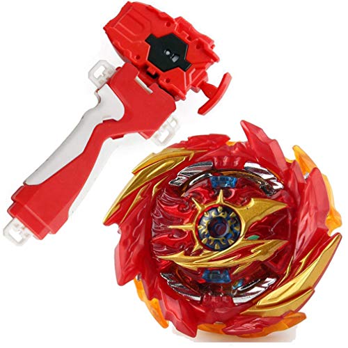 Dwin Bey Battle Evolution Blades Turbo Red Lr String Launcher Grip God Bay B-159 Booster Super Hyperion.Xc 1A Starter Set Games & Accessories Bey Burst Gaming Tops Battling Spinning for Boys