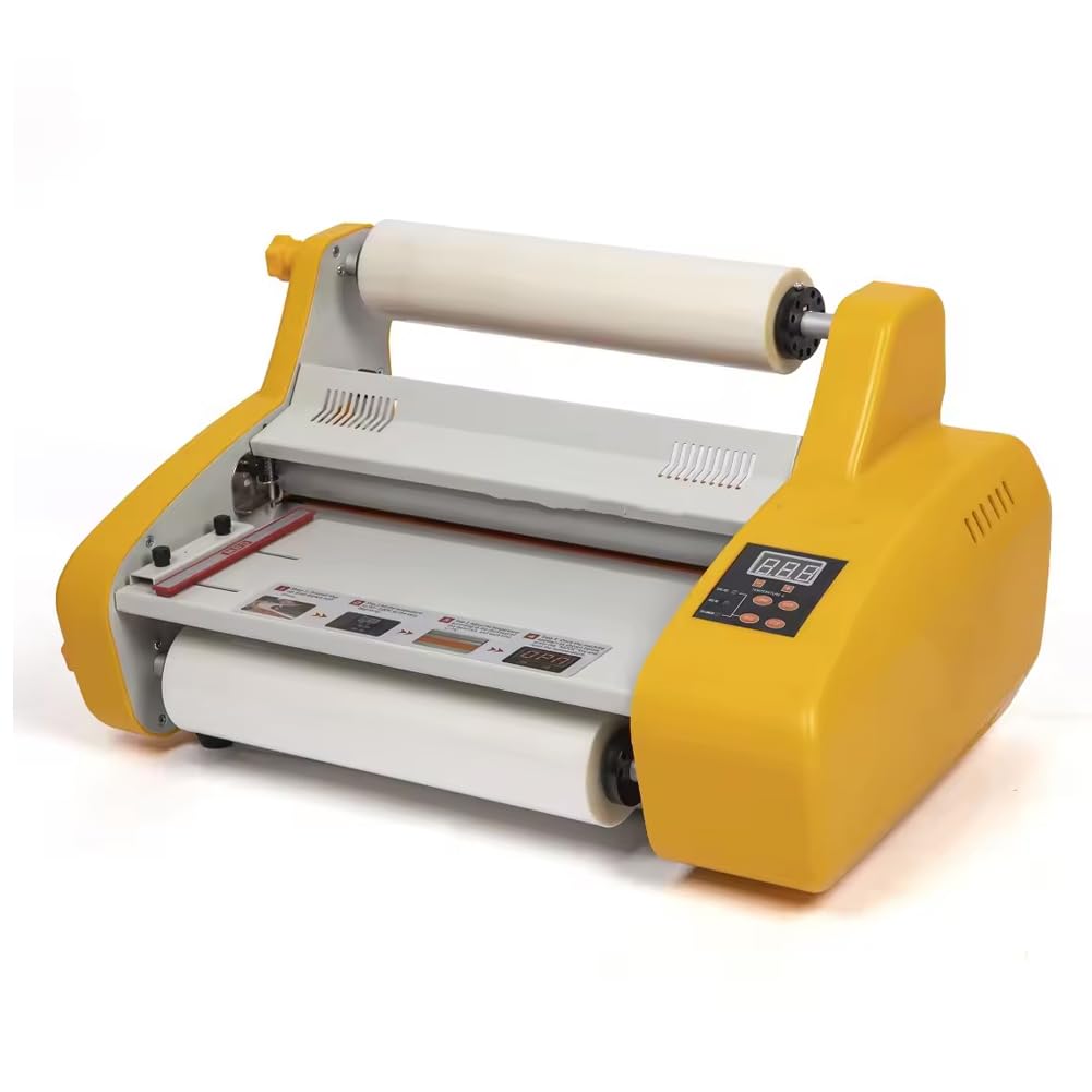 Macchina di laminazione - Uso caldo e freddo, velocità regolabile, forte rivestimento uniforme per scuola, ufficio e applicazioni commerciali