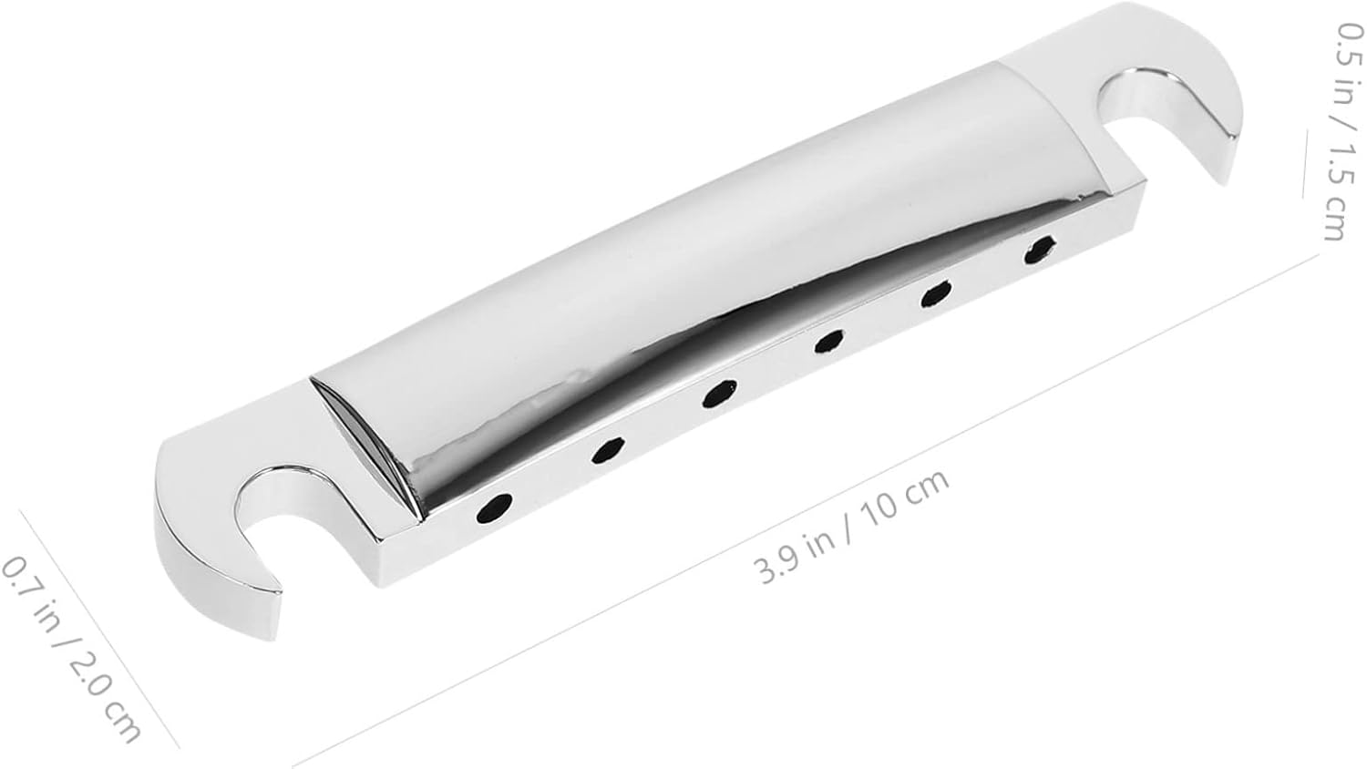 FAVOMOTO 2sets Guitar Roller Saddle Bridge Tailpiece for Electric Guitar Silver Replacement Parts for Smooth Playability and Easy Installation