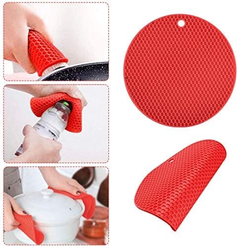 Vista 6 de Abridor de botellas antideslizante para frascos, con almohadilla de goma para tarros, abridor de tapas de latas, 5 en 1, multifunción, destapador