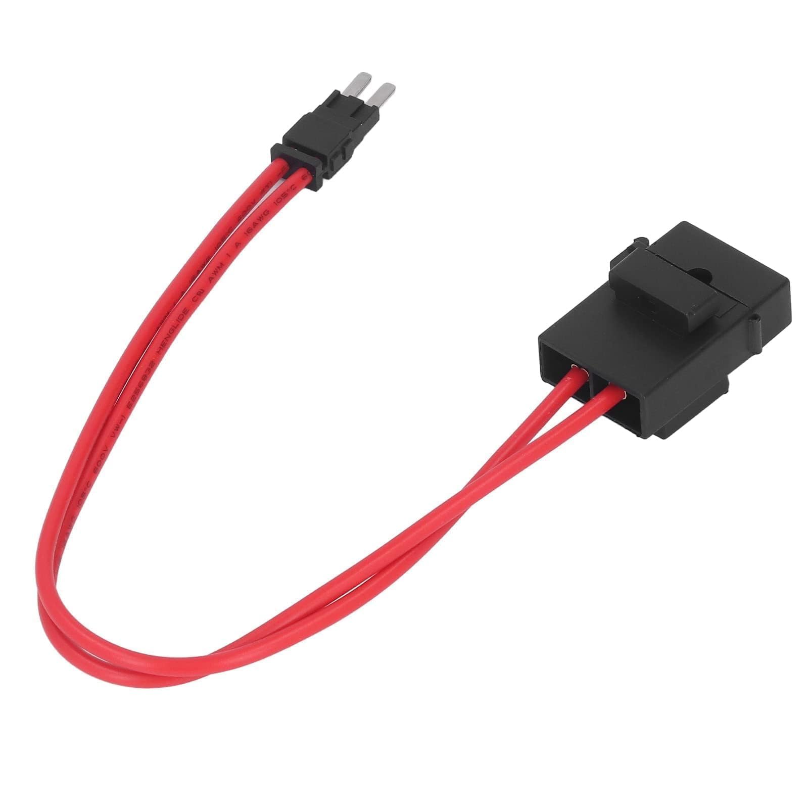 Uchwyt Bezpiecznika Samochodowego Mini Przedłużacz Drutu o Dużej Wytrzymałości 5 szt. ATM Pojazdu 20A 16AWG 5 Bezpieczników (ACM Długie stopy 9,1 mm)