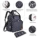 SAWNZC Portable Diaper Bag, Detachable Diaper Changing Pad for Baby Boys Girls