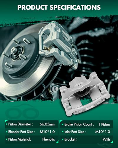 Image of SCITOO Front Right Brake Caliper With Bracket 18B5045A Compatible For Dodge For Journey 2009-2012