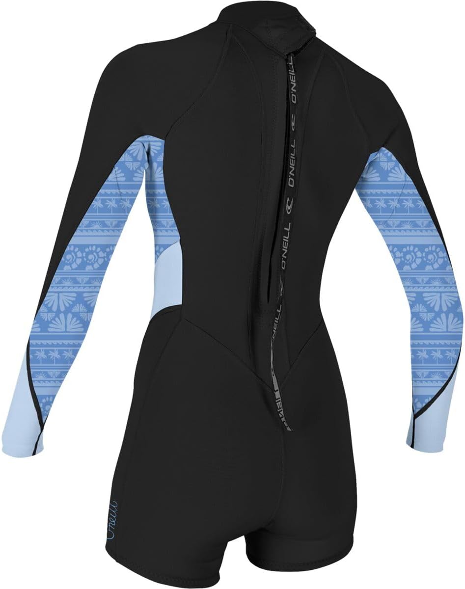 O'NEILL Womens Womens Bahia 2/1mm Back Zip Long Sleeve Spring