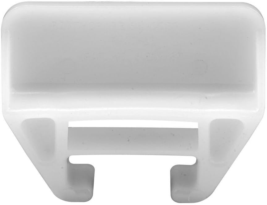 Prime-Line R 7221 21/32 In. x 1-1/8 In., White Drawer Guide Kit (2 Pack)