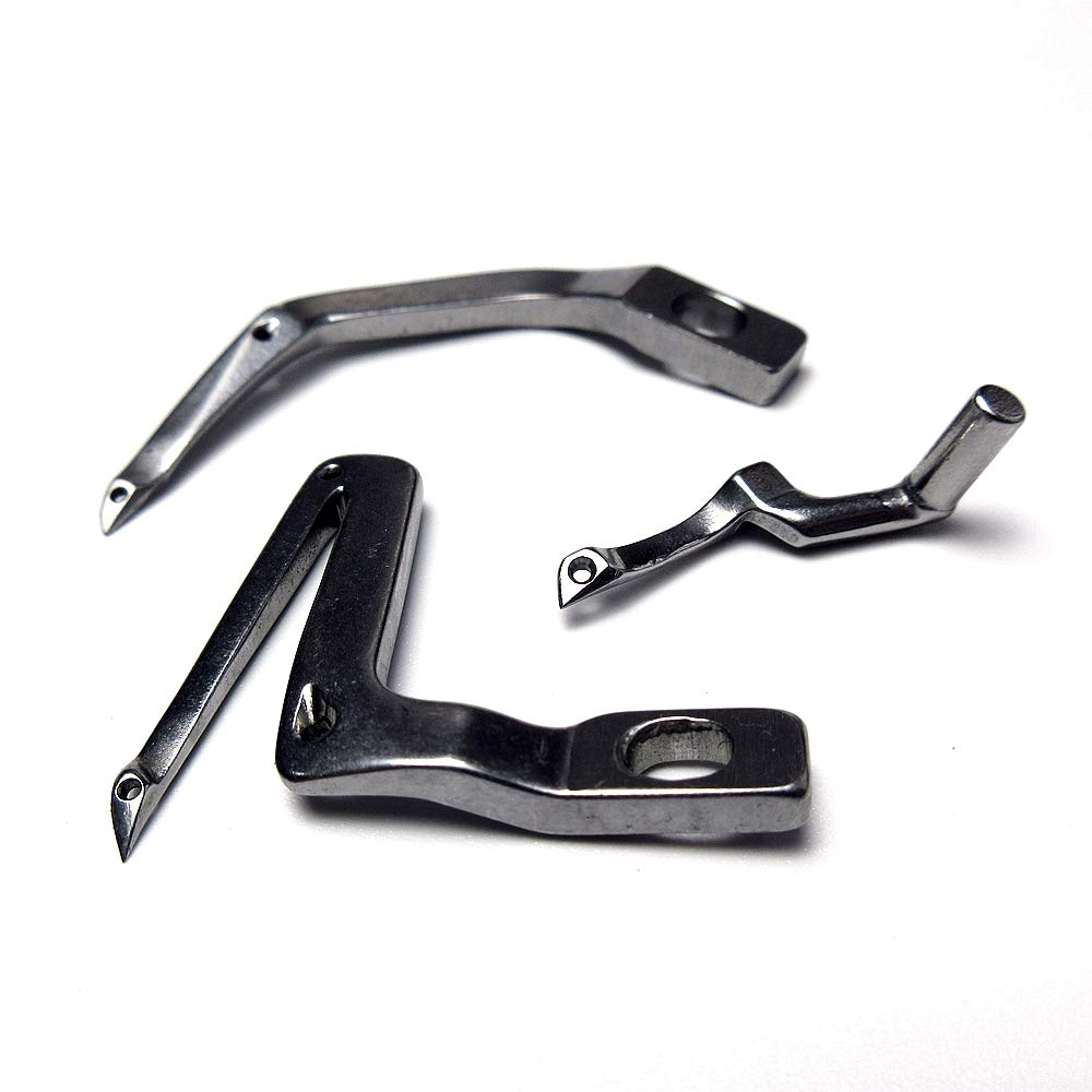 Three EverNice replacement loopers for Juki MO-3916 overlock sewing machines, including upper, lower, and chainstitch loopers.