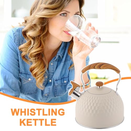 Fournitures de cuisine durables avec cette bouilloire sifflante en acier robuste - 8