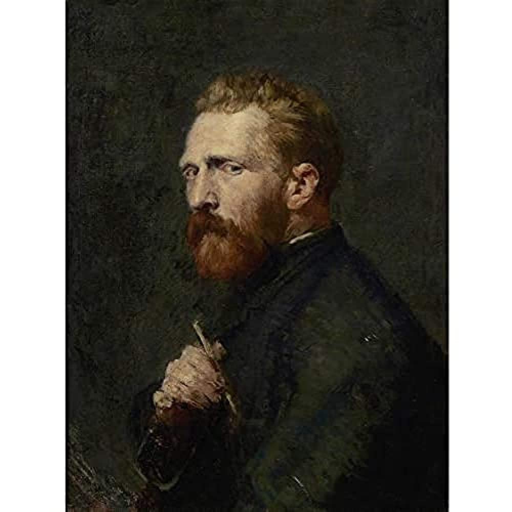Russell Portrait Artist Vincent Van Gogh Painting Art Print Canvas Premium Wall Decor Poster Mural