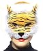 Forum Novelties Deluxe Plush Striped Tiger Animal Half Mask