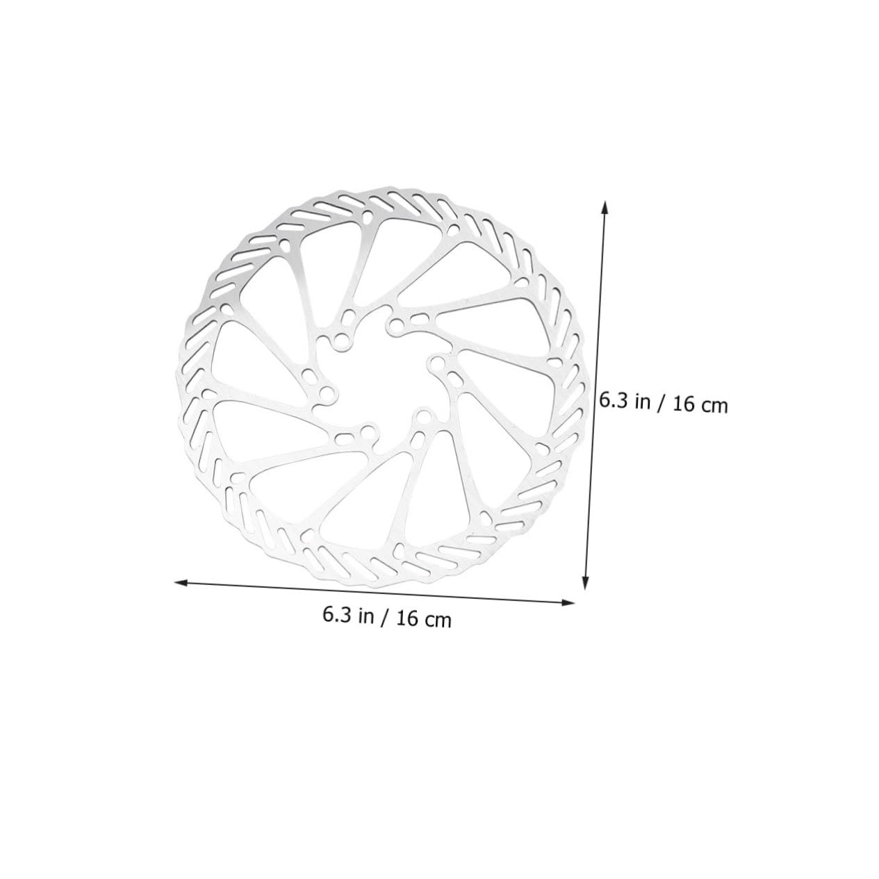 BESPORTBLE Adjustable Disc Brake Rotor Kit for Mountain Biking Rear Brake Caliper for Repairs and Upgrades Random Style