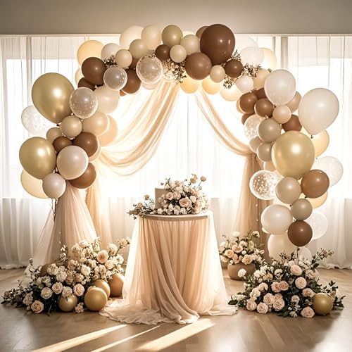 Image of Brown Balloons 12 inch,70pcs Brown Latex Party Balloons