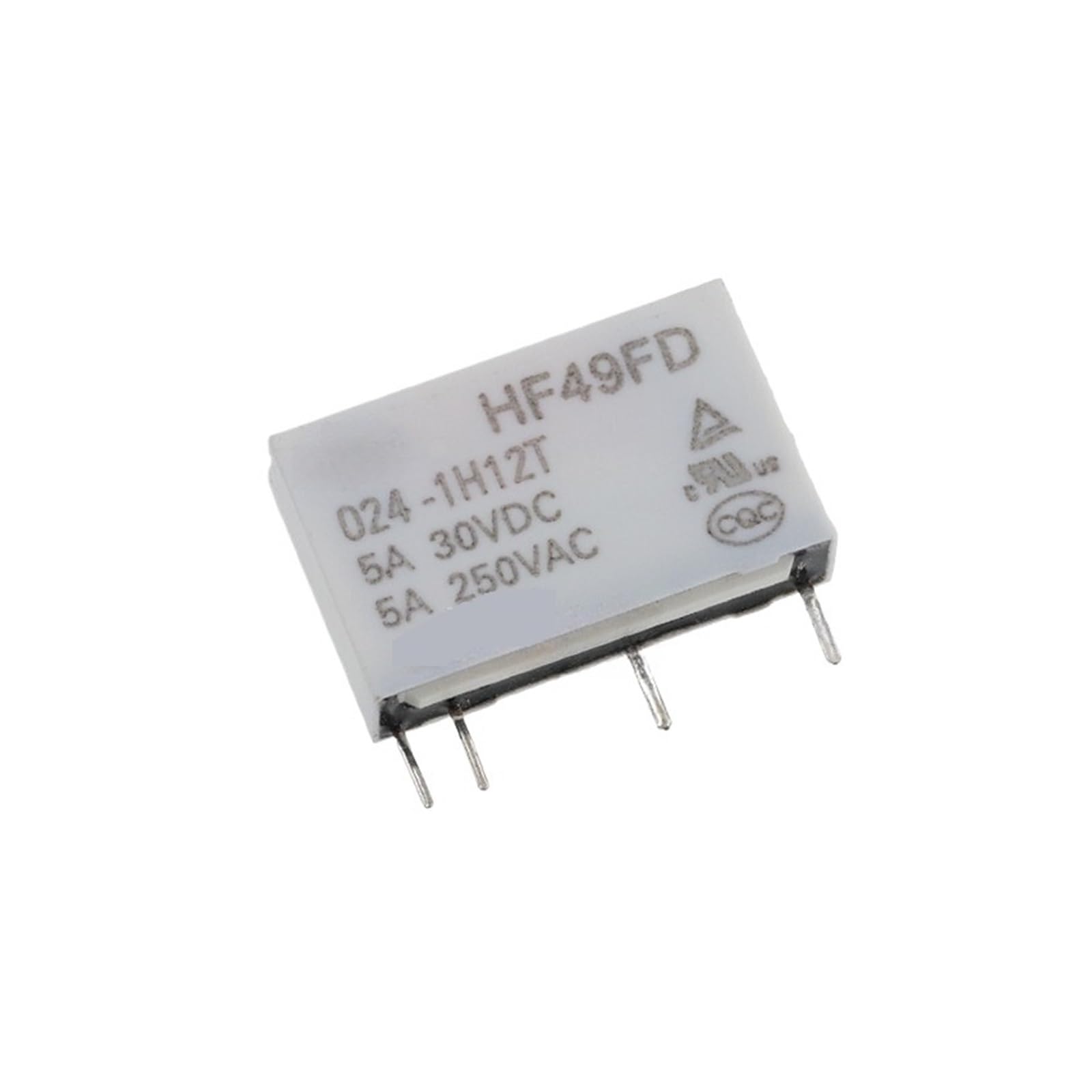 Relais HF49FD 024 1H12T 24VDC mini pour circuit imprimé
