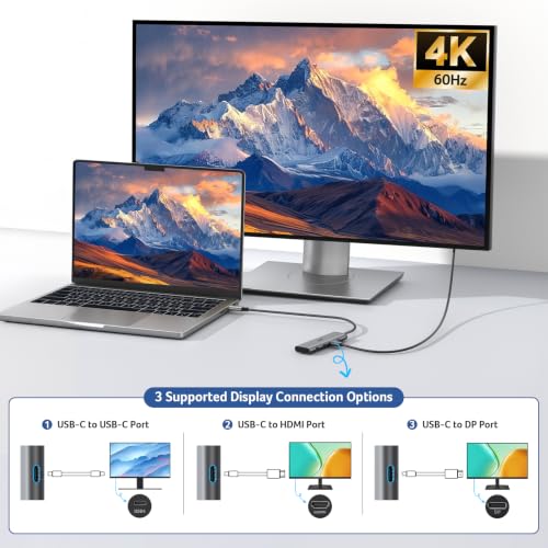 Image of Acer 10Gbps USB C Hub with 4K@60Hz USB-C Display Output for Laptop