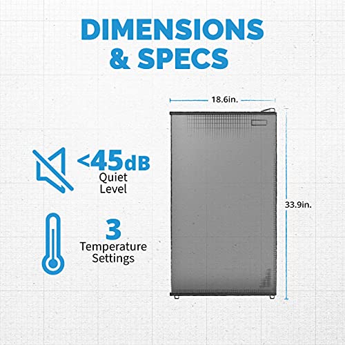 Newair NRF033BK00 3.3 Cu. Ft. Compact Mini Refrigerator thumb #6