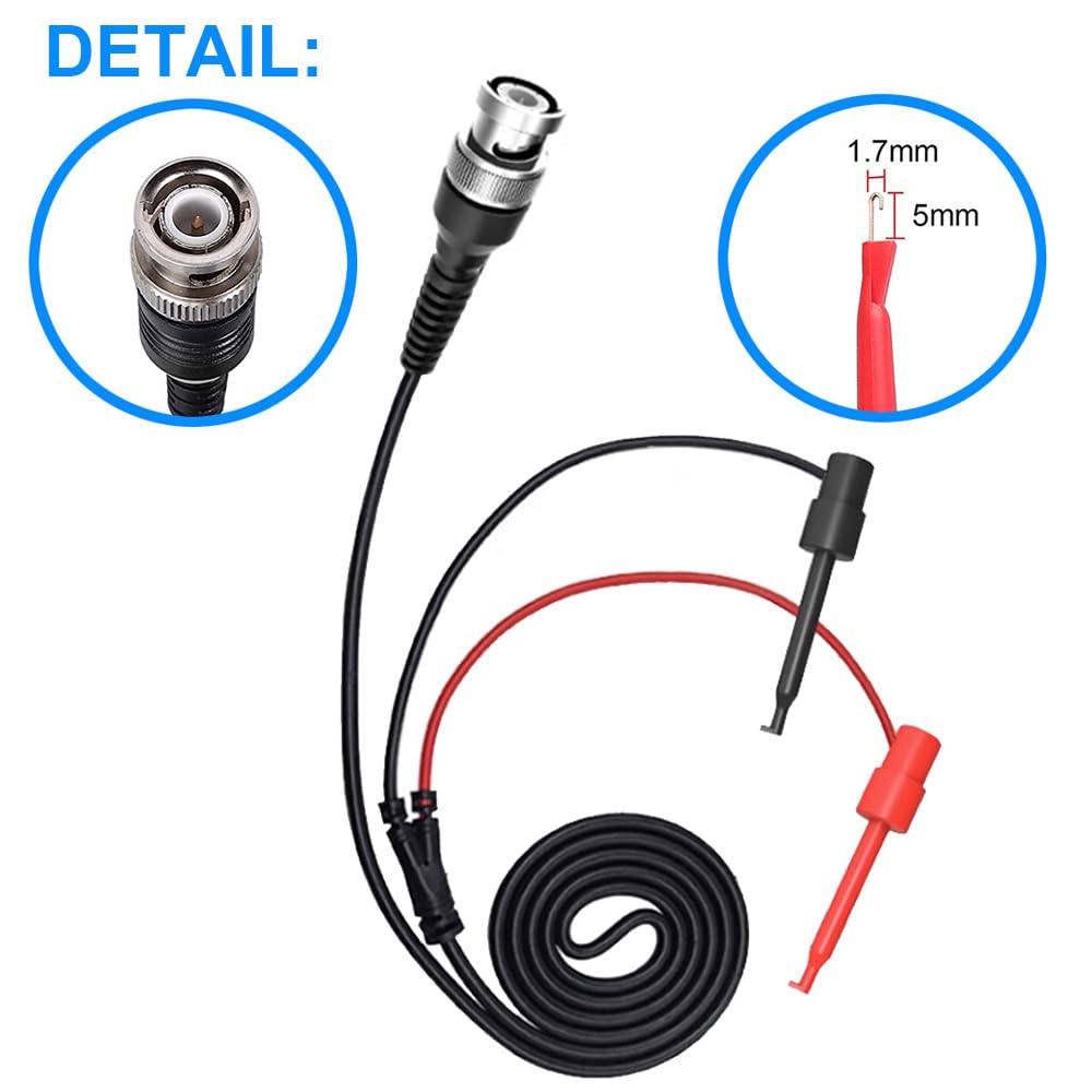 Test Probe Adapter Scope Snapklik.com : DAOKI 2PCS P6100 Oscilloscope Probe Kit 100MHz Scope ...