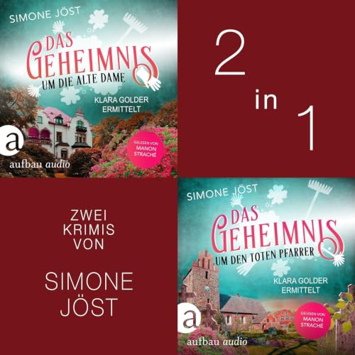 Das Geheimnis um die alte Dame & Das Geheimnis um den toten Pfarrer cover art