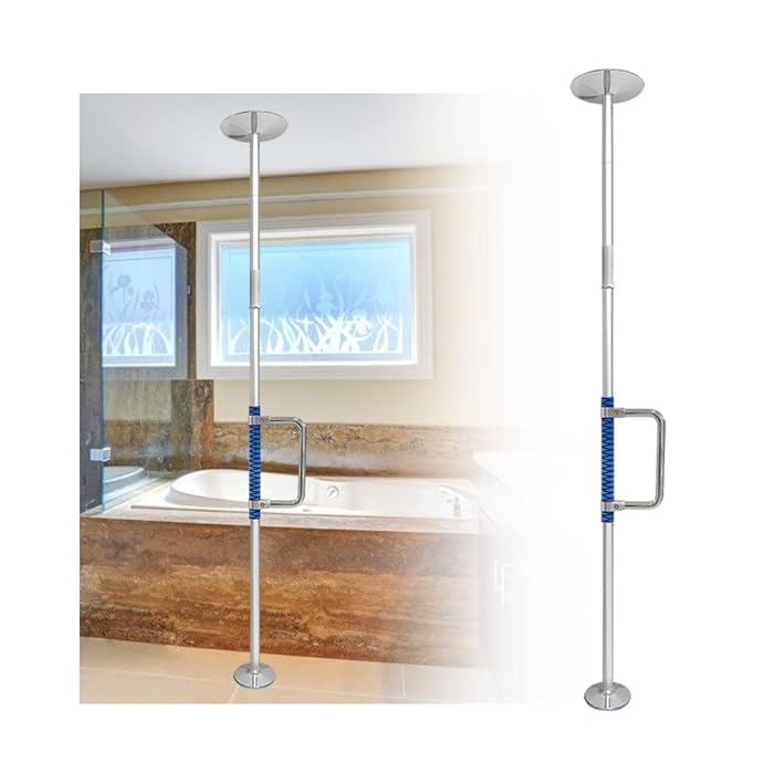 Buy Transfer Pole Floor to Ceiling Pole Handicap Grab Bar Security Pole