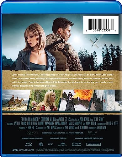 Kill Shot suspense accion Blu-ray pelicula importada norteamericana 4