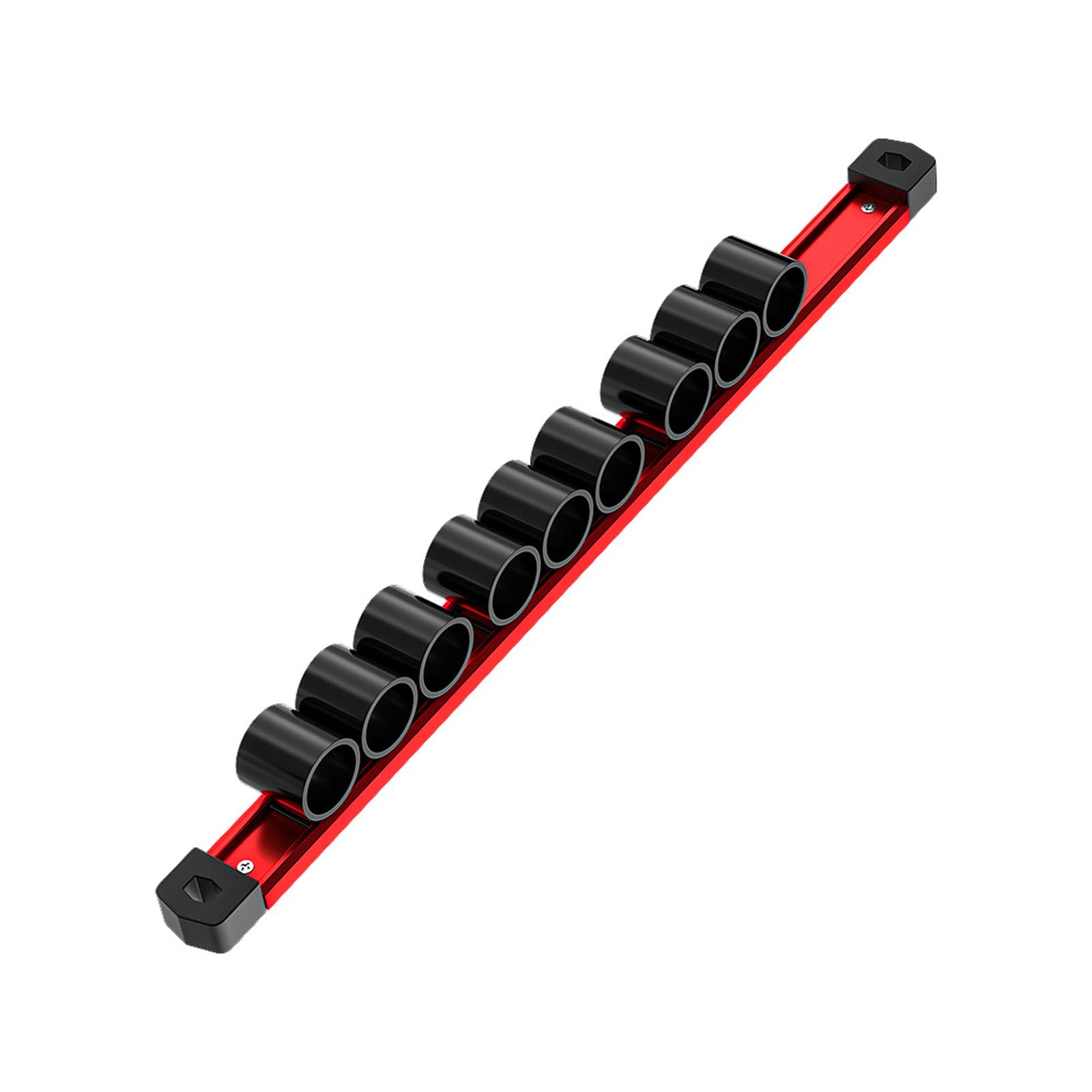 NEWFT Efficient Workshop Organization Wall Mounted Screwdriver and Plier Organizers Rack, Workshop Accessory Heavy Duty Carbon Steel Tool Organizers