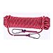 GAOBZ Rot Kletterseil Rettungsseil Sicherheitsseil 10-20mm Luftarbeitsseil Geschirre Abseilen Seil Outdoor Ausflüge Zubehör Camping Katastrophenprävention Rescu(Size:12mm/30m)