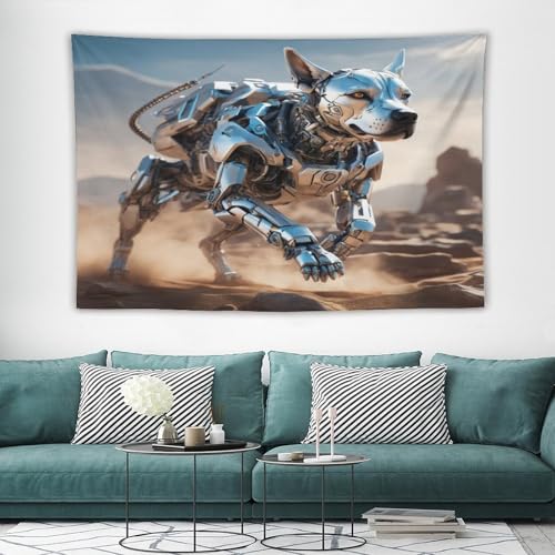 Tenture murale suspendue avec impression 3D de grand format 150x230cm