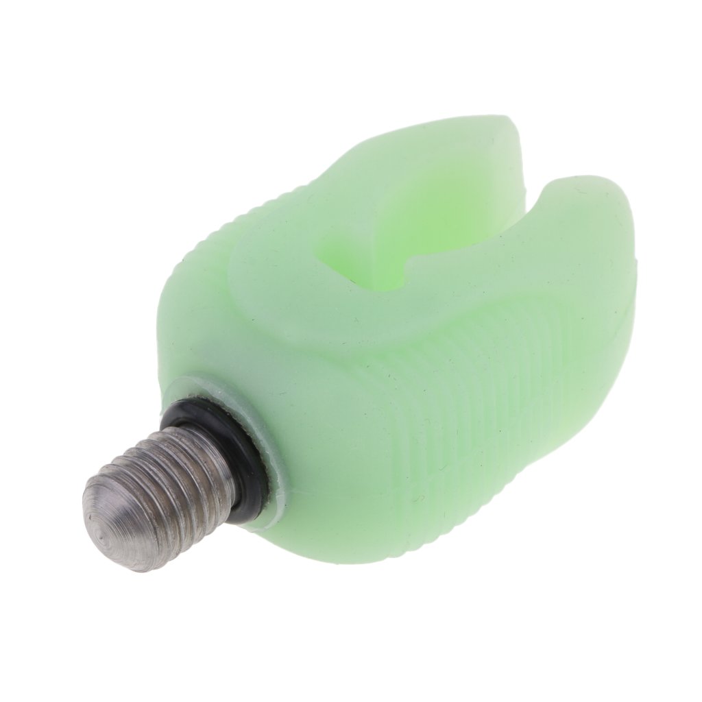 WOVEBIUS Silicone Butt Grips Rod Rest Luminous Glow in the Dark Carp Night Fishing