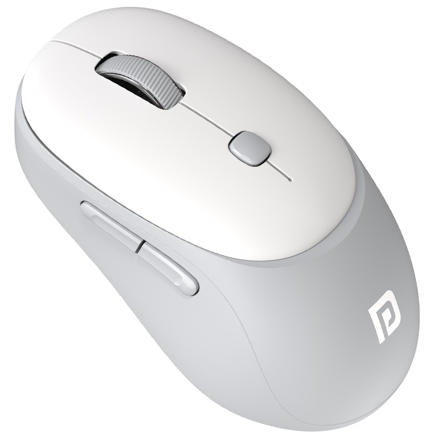 Portronics Toad Neo Wireless Bluetooth Mouse with Dual Wireless Connectivity (BT + 2.4 GHz), Rechargeable Battery, Forward & Back Button, Multi-Device Pair, Upto 3200 Dpi Sensitivity(White)-picture-26