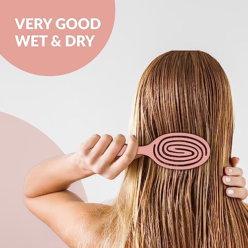 marQus Detangling Hair Brush for Women and Men, With Ultra-Soft, Flexible Bristles and Body, Glides Through Tangles with Ease - Image 3