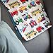 Wildkin Plush Blanket Bundle with Overnighter Duffel Bag (Trains, Planes & Trucks)