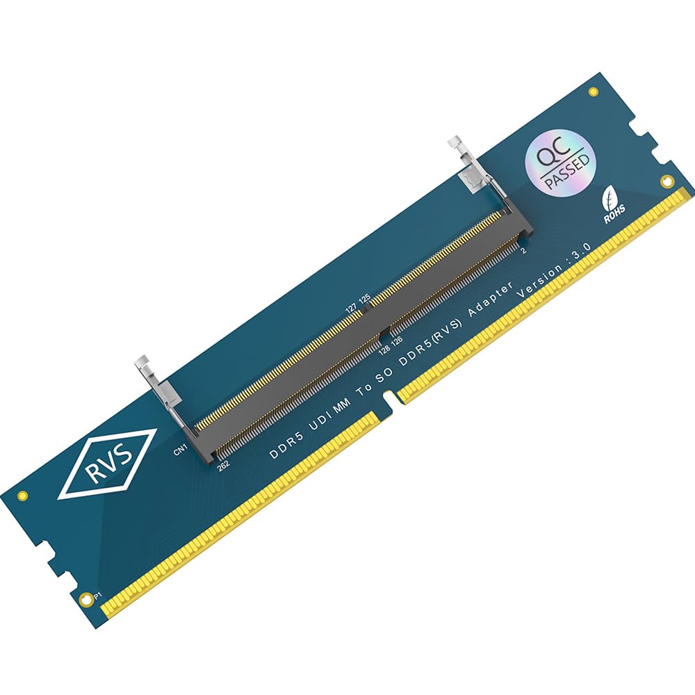 Laptop SO-DIMM naar Desktop DDR5 U-DIMM RAM-adapter