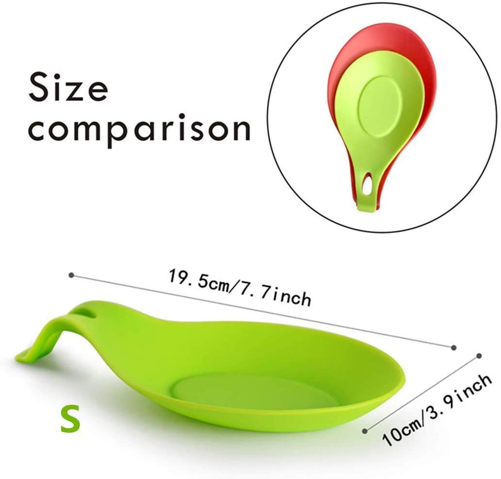 Silicone Spoon Holders - Keep Kitchen Organized -2