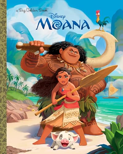 Moana (Big Golden Books)