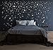 Produktbild ilka parey wandtattoo-welt® Riesen Sternenhimmel 708 Stk. Sterne Wandtattoo fluoreszierend leuchtende Sterne Leuchtsterne Selbstklebende Sterne Sternensticker M1228