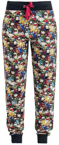 Harry Potter Chibi Allover Frauen Pyjama-Hose multicolor XXL 100% Baumwolle...