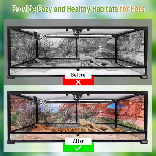 Riare 2 Pack Natural Coconut Chip Substrate, Coconut Husk Reptiles Bedding - 5