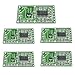 PAMEENCOS 5 pcs Microwave Doppler Radar Motion Detector Sensor RCWL-0516 Module Board