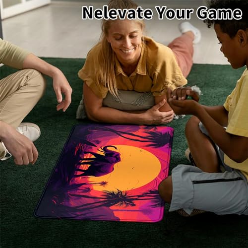 Image of Card Mat for MTG & TCG Playmat,Elephan Through Jungle