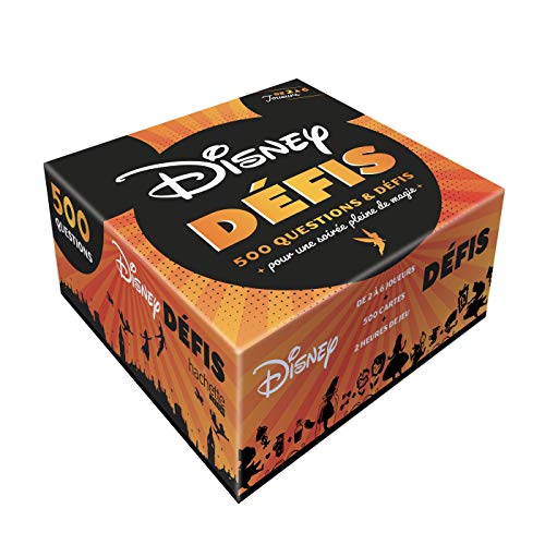 Boîte défis Disney: 500 questions & défis pour une soirée pleine de magie