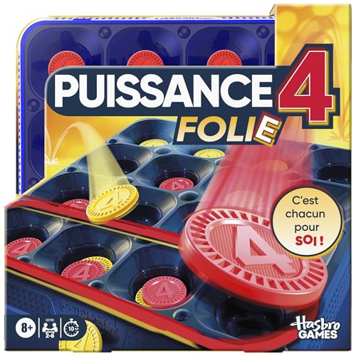 Jeu classique Hasbro Gaming Puissance 4 Folie - vue 2